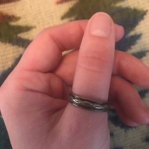 Vintage Sterling Silver Infinity Rind Sz.9